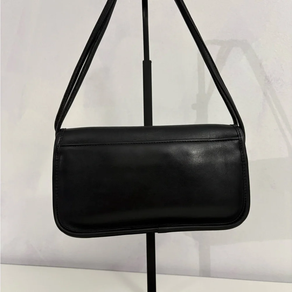 Vintage Coach Black NYC Dinky Penny Pocket Bag - Picture 6 of 8